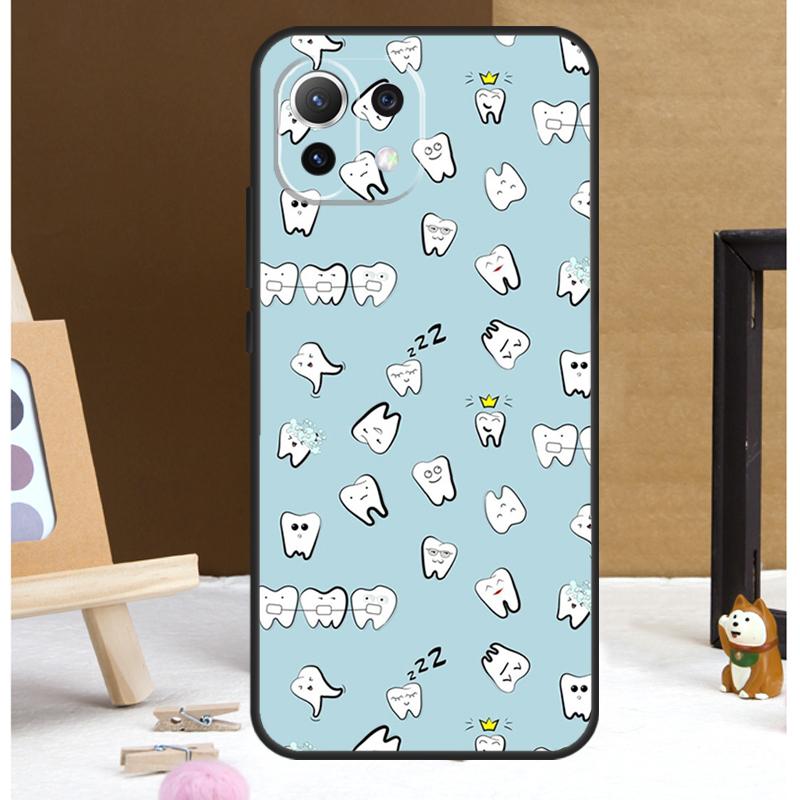 Zahnarzt Zahn Zahnarzthelferin Hülle Für Xiaomi 14 Ultra 13 11T 12T 13T Pro 12 Lite POCO X6 Pro X3 X4 X5 M5s M6 F3 F5 Abdeckung