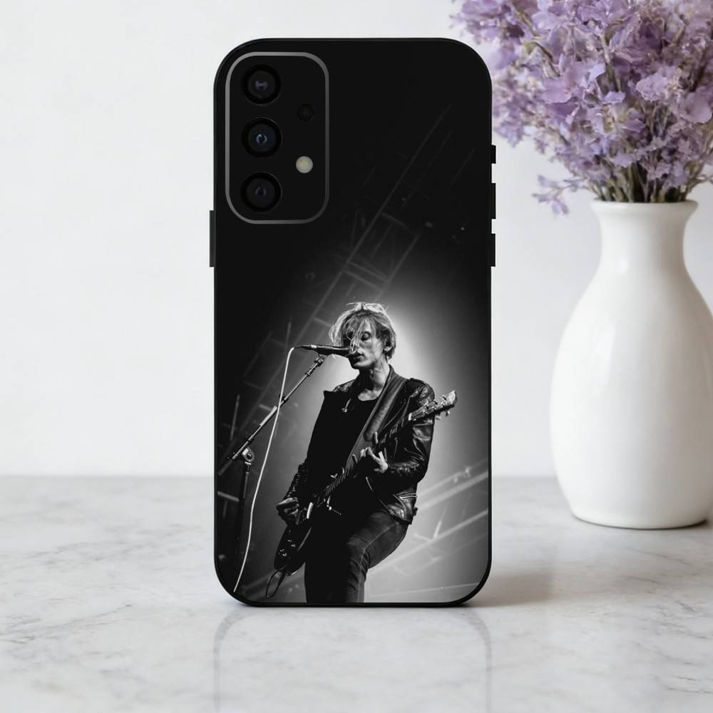 Look Jamie C-Campbell B-Bower Handyhülle Für Samsung Galaxy A73,A72,A71,A70,A53,A52,A51,Weiche Silikon Schwarze Hülle