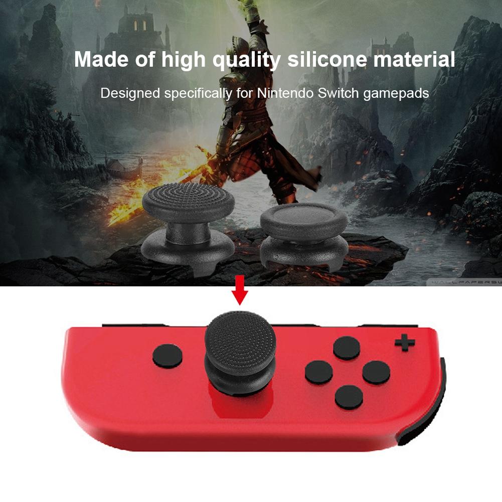 Cushioned, High Quality Silicone Thumb Grip   for Gamepad, Black, Thumb Grip   for