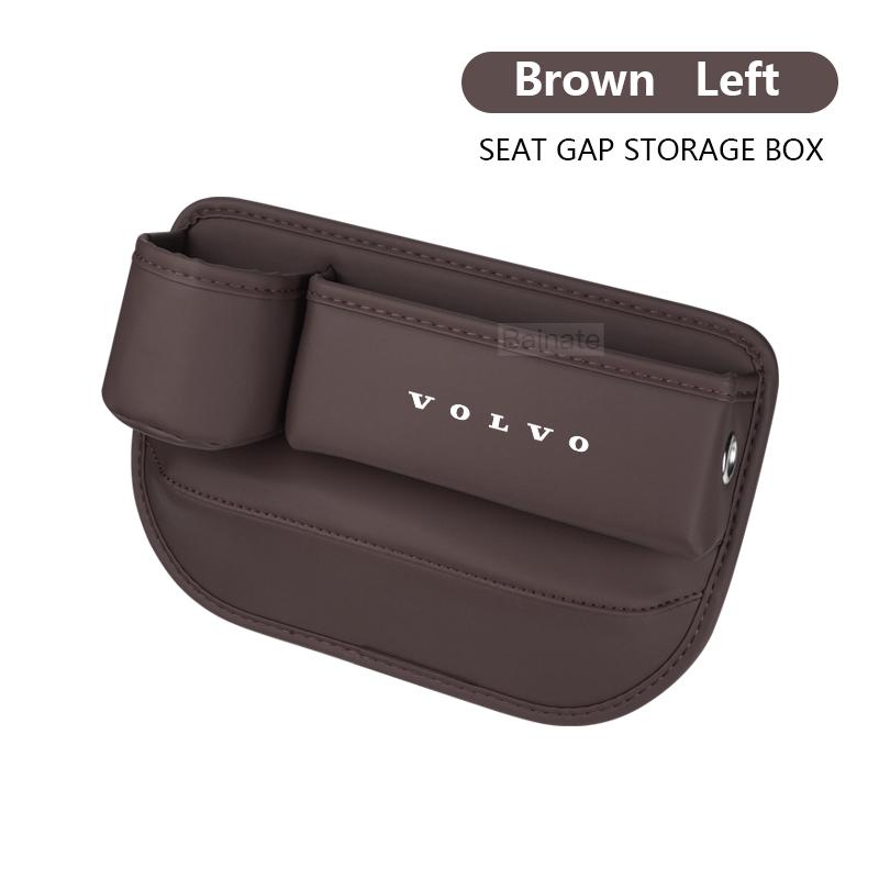 Autositz-Lücken-Organizer Aufbewahrungsbox Multifunktion Leder Volvo XC40 XC60 XC70 XC90 S60 S80 S90 V40 V60 V90 EX30 EX90 EC40 EX40