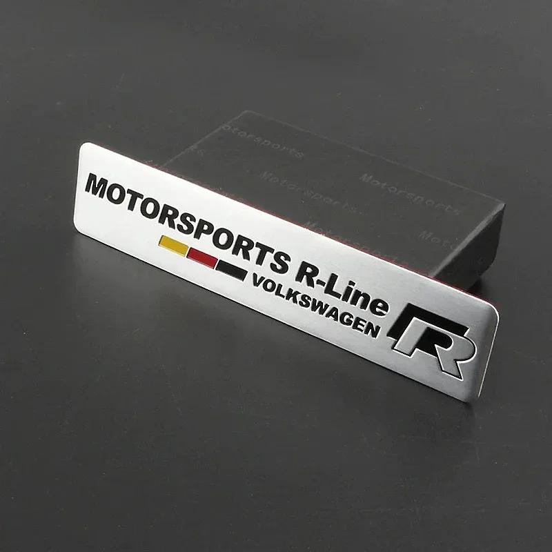 1 buc. Autocolante Metalice 3D nn4 Decal pentru Caroserie Portbagaj Auto Pentru VW Golf GTI Tiguan Jetta Transporter Passat T5 Polo Touran Scirocco Arteon T-ROC