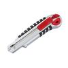 Heavy-Duty 18mm Utility Knife with Rubber Grip - Ideal for Paper, Wallpaper, and Unboxing Tasks
