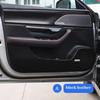 For Xpeng P7 2022 2023 2024 4Pcs Car Door Anti Kick Protection Pad Panel Alcan Tara Suede Auto Doors Anti-Dirty Cover Sticker