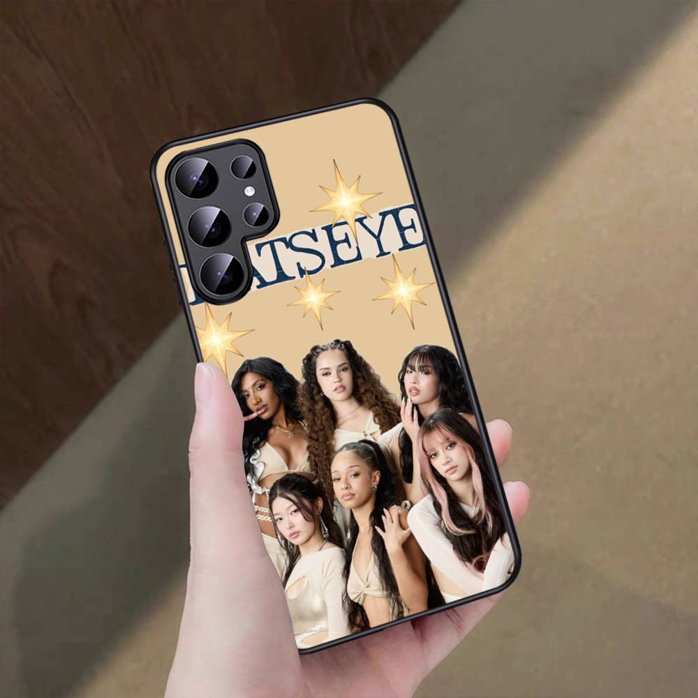 Korea Kpop Band K-katseye Anime Phone Case For Samsung S 9 10 20 21 22 23 30 23 24 Plus Lite Ultra FE S10lite Funda