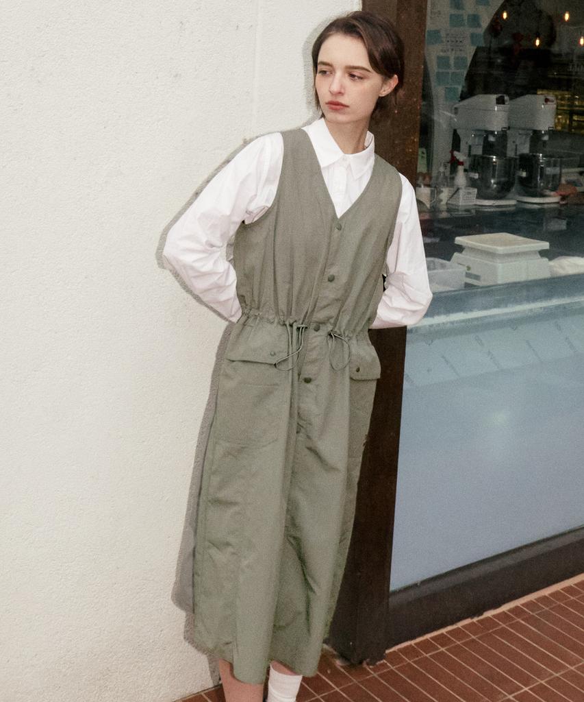 Outdoor Products W Light Sleeveless One Piece (Beige)