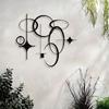 Fashion Metal Wall Decor for Entryway Office Bedroom