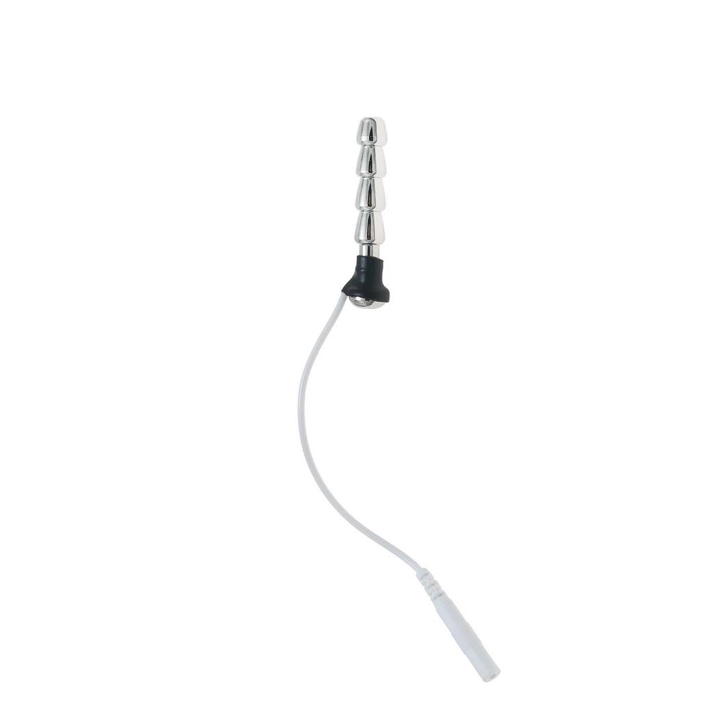 Chaqiu Transparent Metal Urethral Plug - Short Electric Shock Tool for Enhanced Pleasure