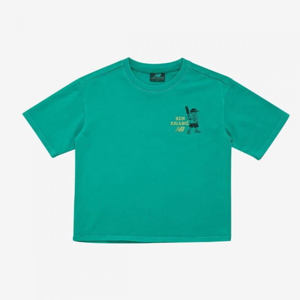 

New Balance Kids IllusTraTive ShorT Sleeve T shirT Nk9ee2501u 40 110