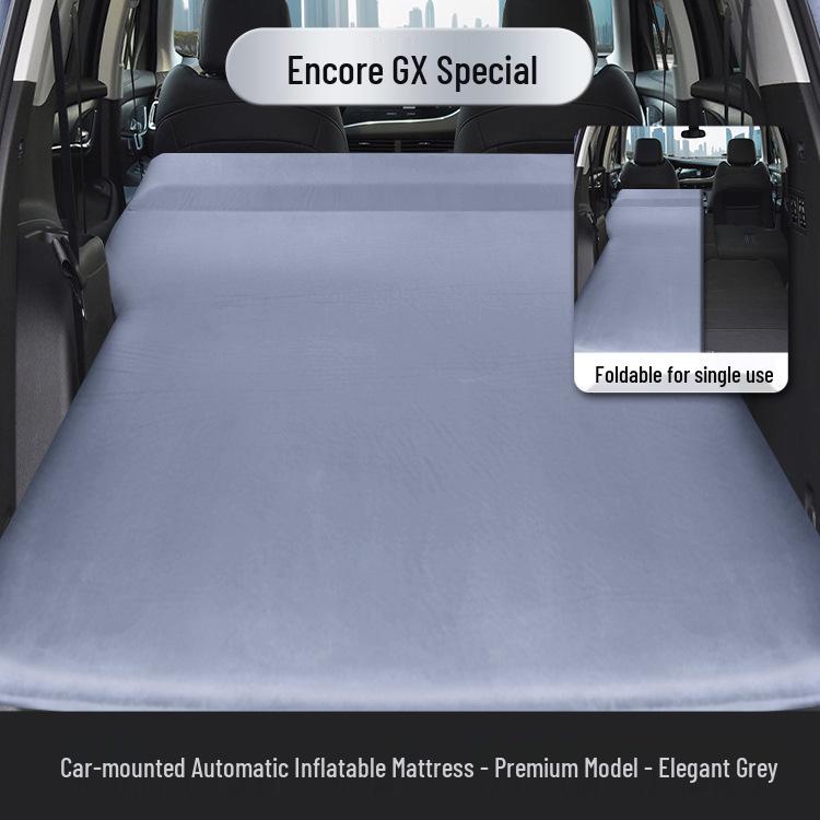 Buick Envision & Enclave SUV Inflatable Trunk Bed - Portable Sleeping Travel Mat with Free Inflation.