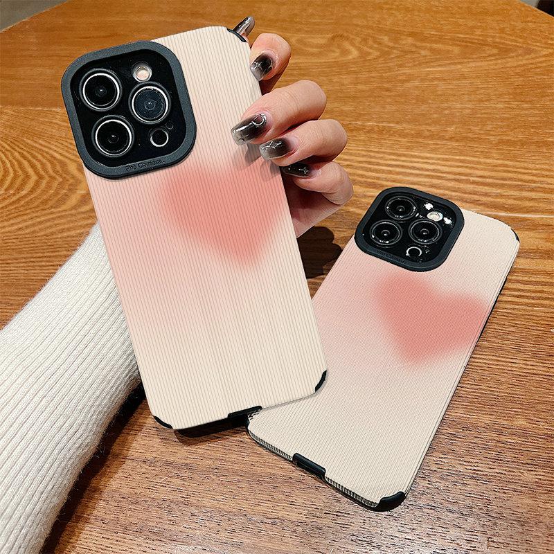 Vertical Leather Shell Colored Painting Printed Patterned Shockproof Soft Silicone Case with Camera Lens Full Protection for iPhone Samsung