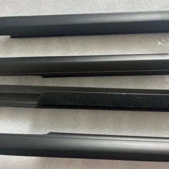 

Car Outside Window Moulding Trim Weatherstrip Weather Strip Seal Belt For 2014- VW GOLF MK7 7.5 Accessories 4pcs/set rubber black