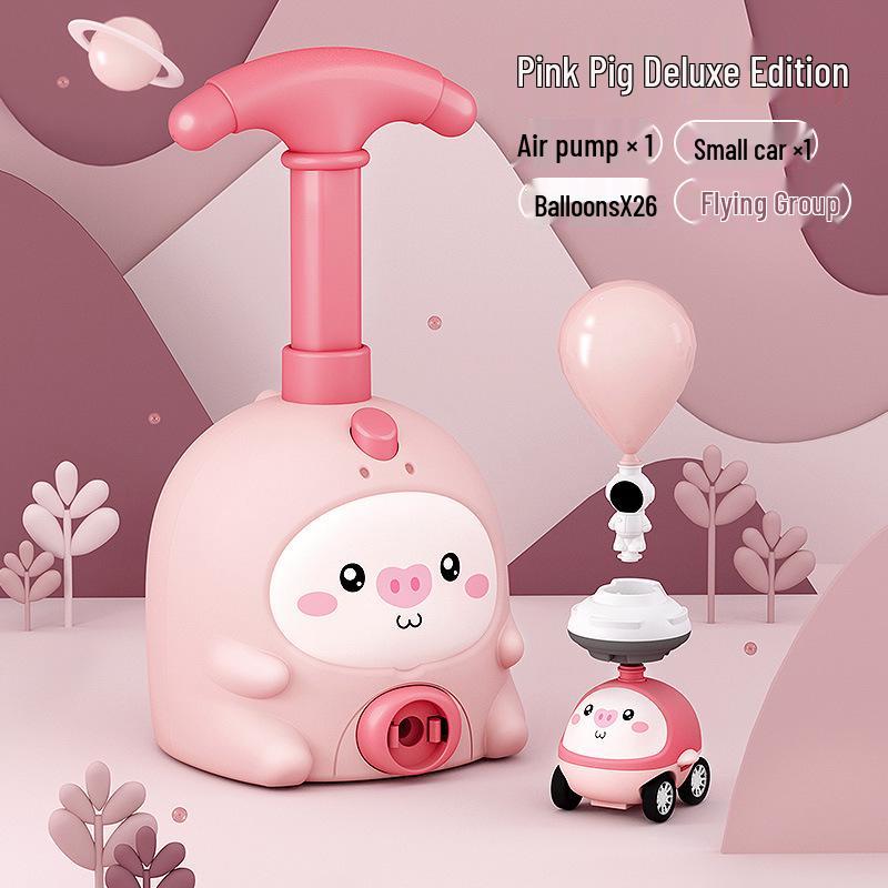 TikTok Kids' Little Pig Balloon Car - Fun Interactive Educational Toy Sensation