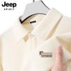 JEEP SPIRIT Men's Waffle Knit Polo Shirt