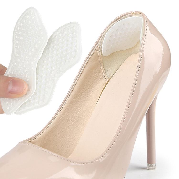 5Pairs Honeycomb Pattern Heel Cushions Friction and Blister Prevention Shoe Heel Inserts Pad For Dress Shoe Sneakers