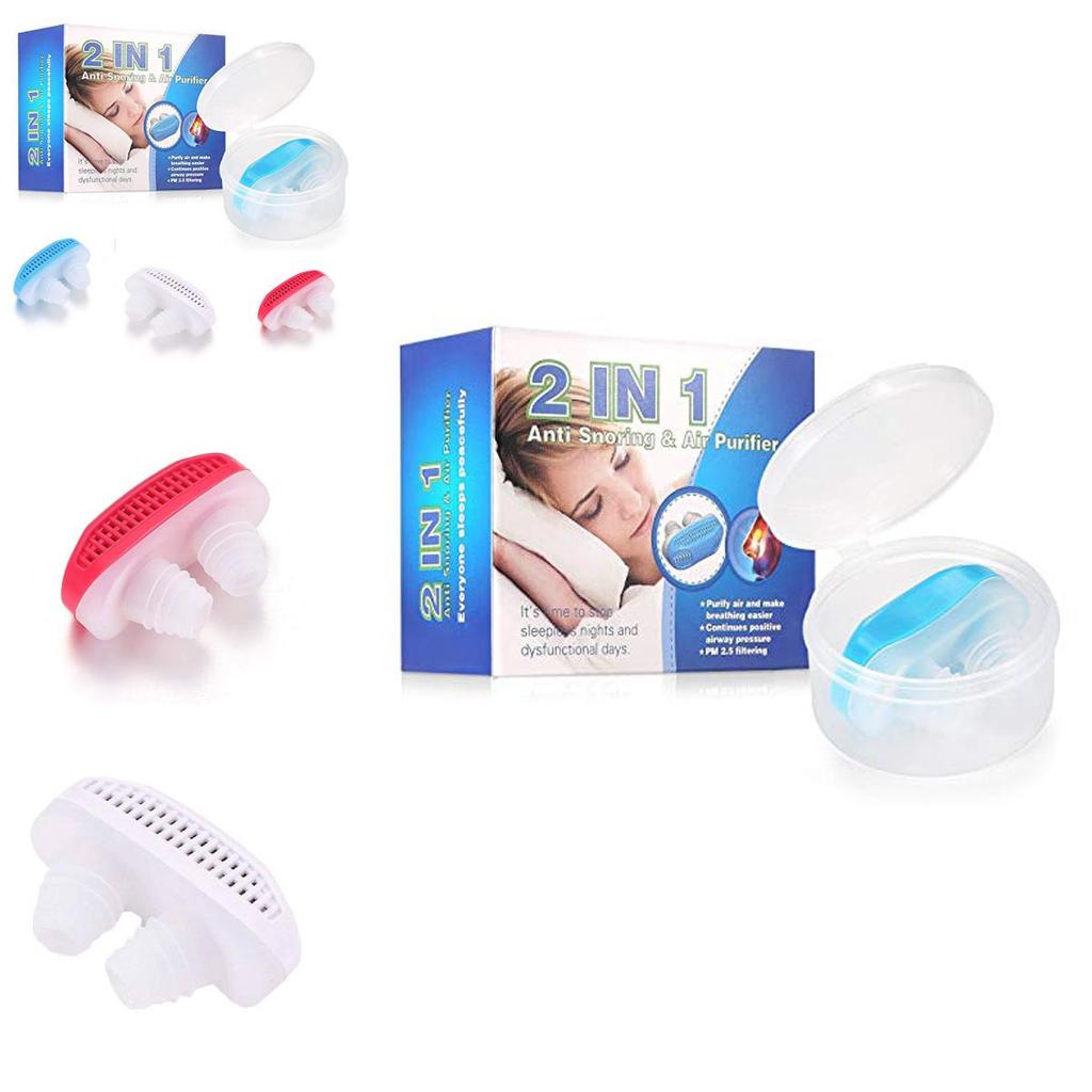 Anti Snoring Nasal Clip With Air Purification For Home Sleep Assistance