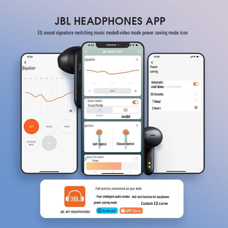 JBL Wave Flex True Wireless Bluetooth Earbuds