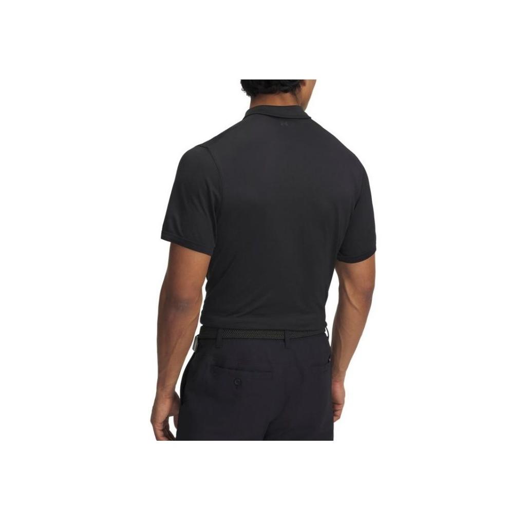 Under Armour Drive Pro Seamless Golf Comfortable Stylish Versatile Short Sleeve Polo Shirt Men tops Black 1388755-001