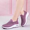 Mesh breathable women's shoes, new summer one-pedal, shallow mouth, medium and old non-slip soft-soled platform shoes, women's mesh shoes