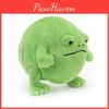 Adorable Ricky Rain Frog Plush Toy Soft Cartoon Frog Doll For Kids 30x25x20cm
