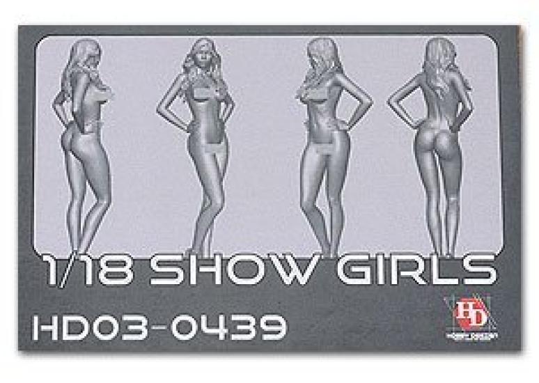 

Hobby Design Showgirls 4 Resin Figure 1/18 HD03-0439