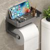 Toilet Paper Holder Plastic Storage Rack Kitchen Towel Placement Of Seasoning Bottles Bathroom Wall Roll Of Paper Phone Storage