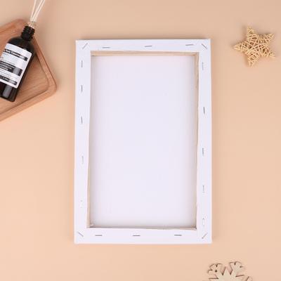 Wit Blanco Vierkant Kunstenaarsdoek Voor Canvas Olieverf Houten Bord Frame