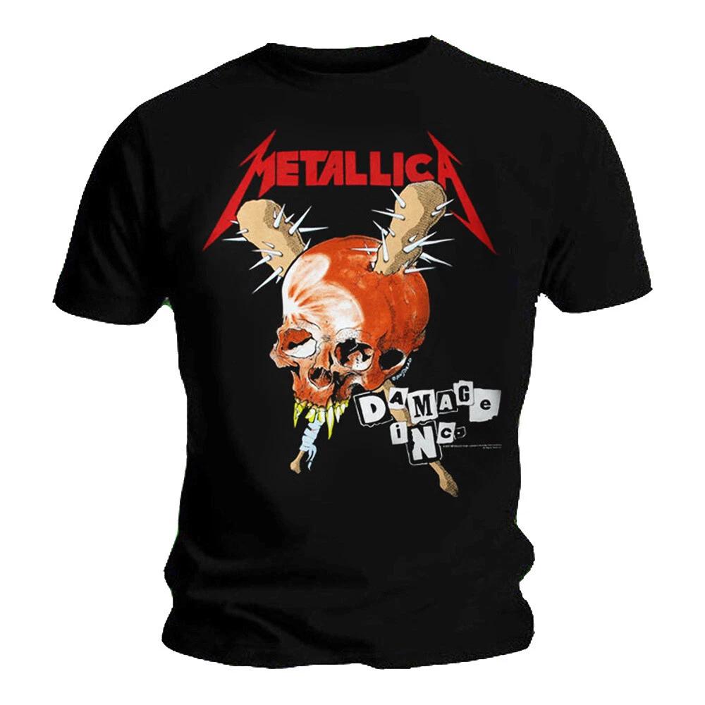 Official Metallica T Shirt Damage Inc Tour Black Classic Rock Metal Band Mens 3XL