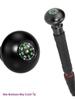 Hiking Stick Compass & Monopod Head for SLR Cameras