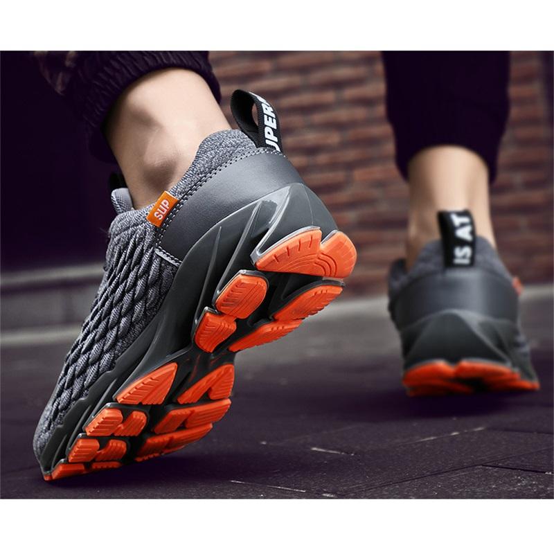 Large Size Men's Shoes Spring And Fall Mesh Popular Men's Tide Shoes Casual Sports Running Breathable Blade Men's Shoes