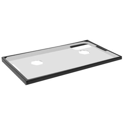 Tank Lid Cover Sturdy Acrylic Aquarium Top Cover With Feeding Holes Tank Lid With Frame Anti-Jumping Simple Installation