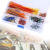 560Pcs 14 Assorted Length Breadboard Jumper Wire Assorted Kits 2-125mm Preformed Breadboard Jumper Wire Enduring