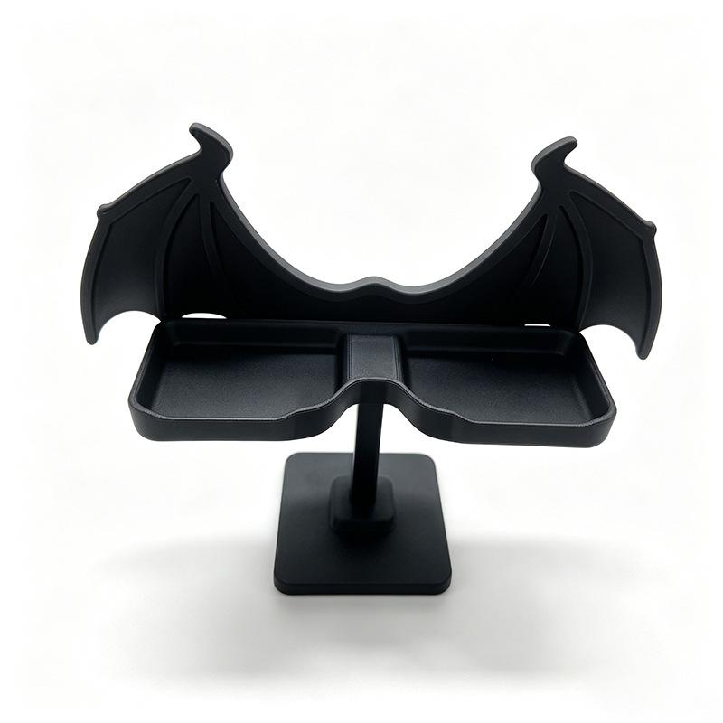 Fashion Bat Wing Eyeglasses Holder Halloween Ornaments Gothic Style Storage Rack Creative Jewelry Display Stand Desk Display
