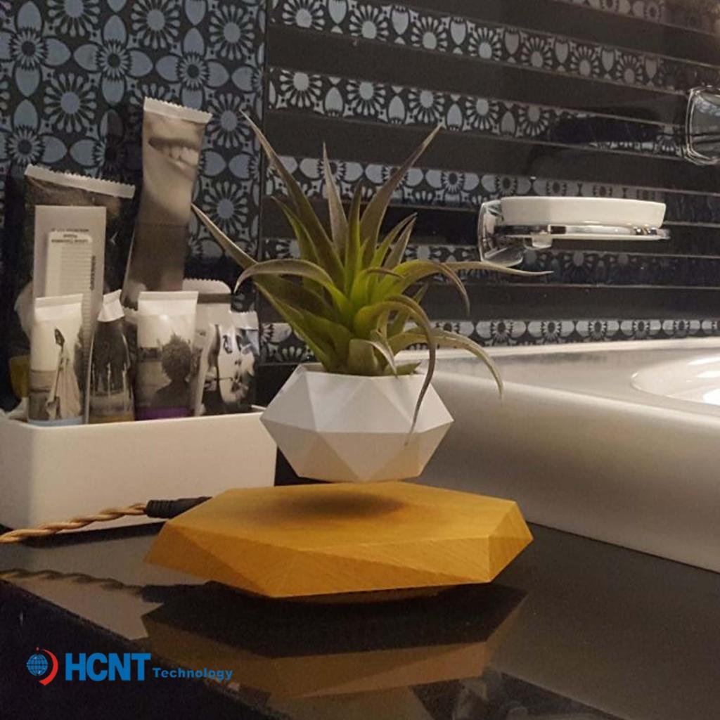 Magnetic Levitating Potted Plant - Creative Smart Home Decor Ornament