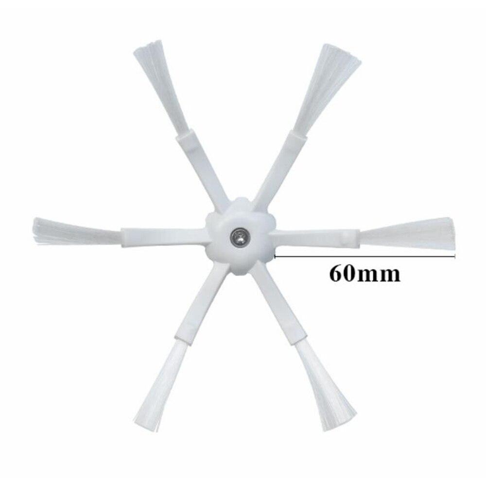 2Pcs 6 Armed Side Brush for Xiaomi Roborock S50 S51 S55 T4 T6 T7 T7PRO P5 S5 Robotic Vacuum Cleaner Accessory
