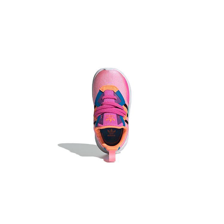 Adidas Originals Flex Series El I Comfortable Non-Slip Low-Top Walking Shoes Baby Shoes Pink Black Blue FX5336