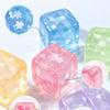 Slow Rising Snowflake Ice Cube Squishy Toy Transparent Sensory Fidget Toy  Relaxation