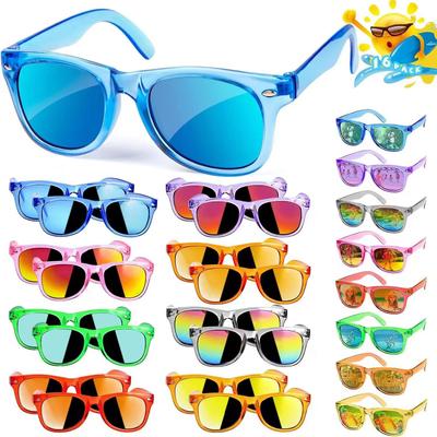 Children's Square Frame Sunglasses Sun Protection Sunglasses Simple and Versatile Fashion Trend New Document Summer 2024