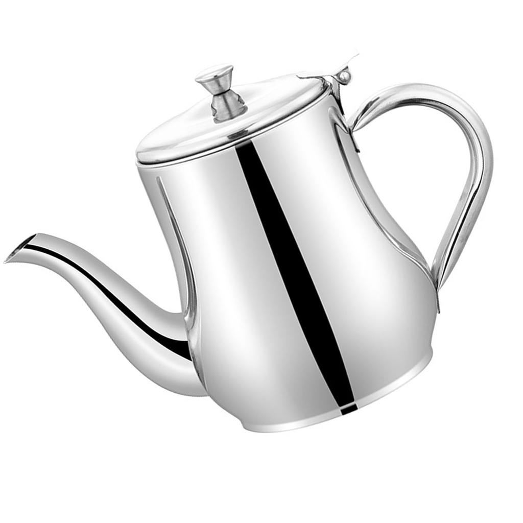 Edelstahl Ölkanne Auslaufsicher Einfaches Ausgießen Einfache Reinigung Ölspender Kanne für Essig Soße Würzöl 18oz