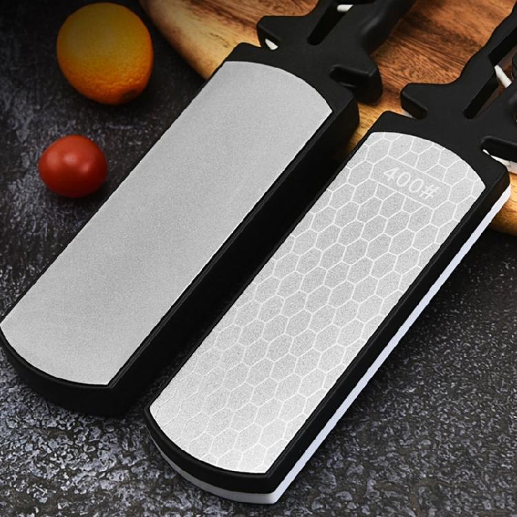 Double Sided Knife Sharpener Kitchen Diamond Grits Sharpener Easily Use