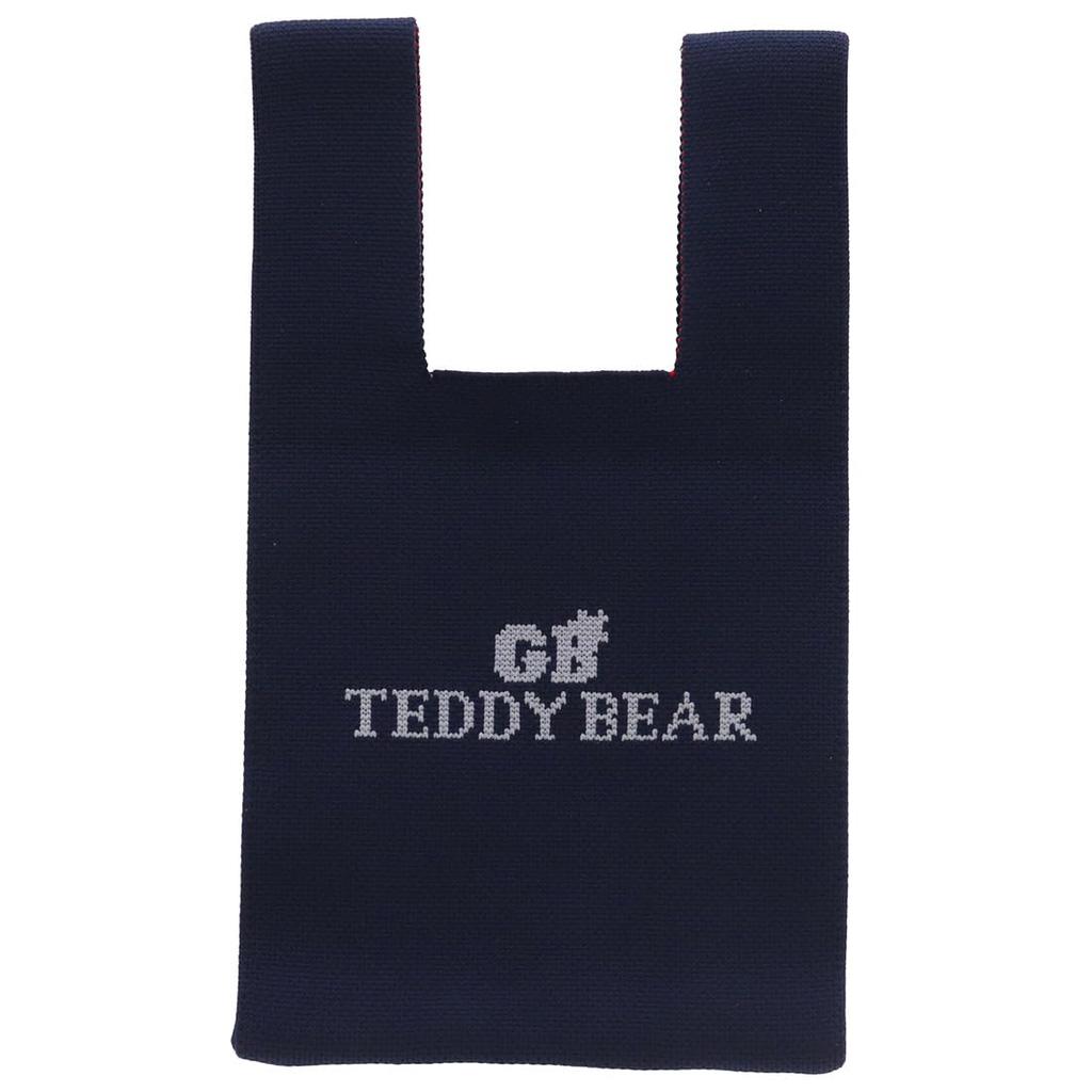Blooming Great British Teddy Bear Knit Eco BagMy Bag (Packaged) Skater Bear 001579-0001-02