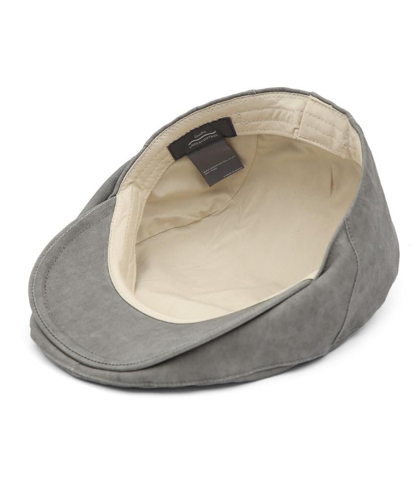 Eondeokeonteulolseutyudio Gold Label Cotton Washed Vintage Classic Hunting Cap Drive Hunting / Dust Washed / Grey