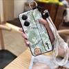 Wristband Cartoon Phone Case For Realme P3 Ultra 5G Anti-knock Lanyard Silicone Wrist Strap Waterproof Phone Holder Cute