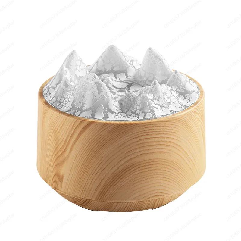 New Creative Volcano Lava Aromatherapy Machine, Household Colorful Flame Aromatherapy Machine USB Humidifier Essential Oil