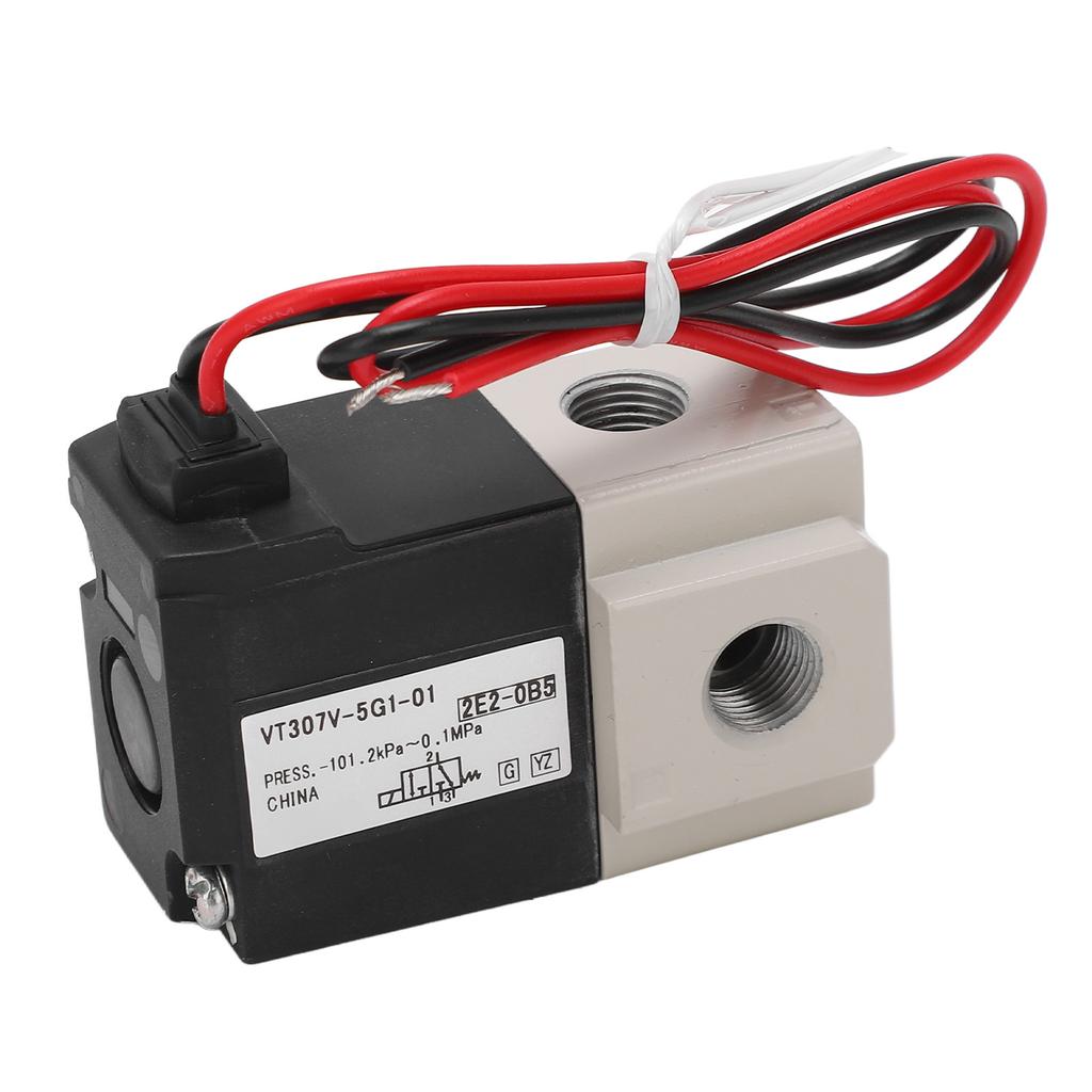 Elektromagnetyczny zawór próżniowy Wysokiej częstotliwości Pneumatyczny 2-położeniowy 3-drogowy Elektryczny Typ SMC DC24V G18