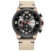 Men's Waterproof Luminous Running Alarm Clock Watch