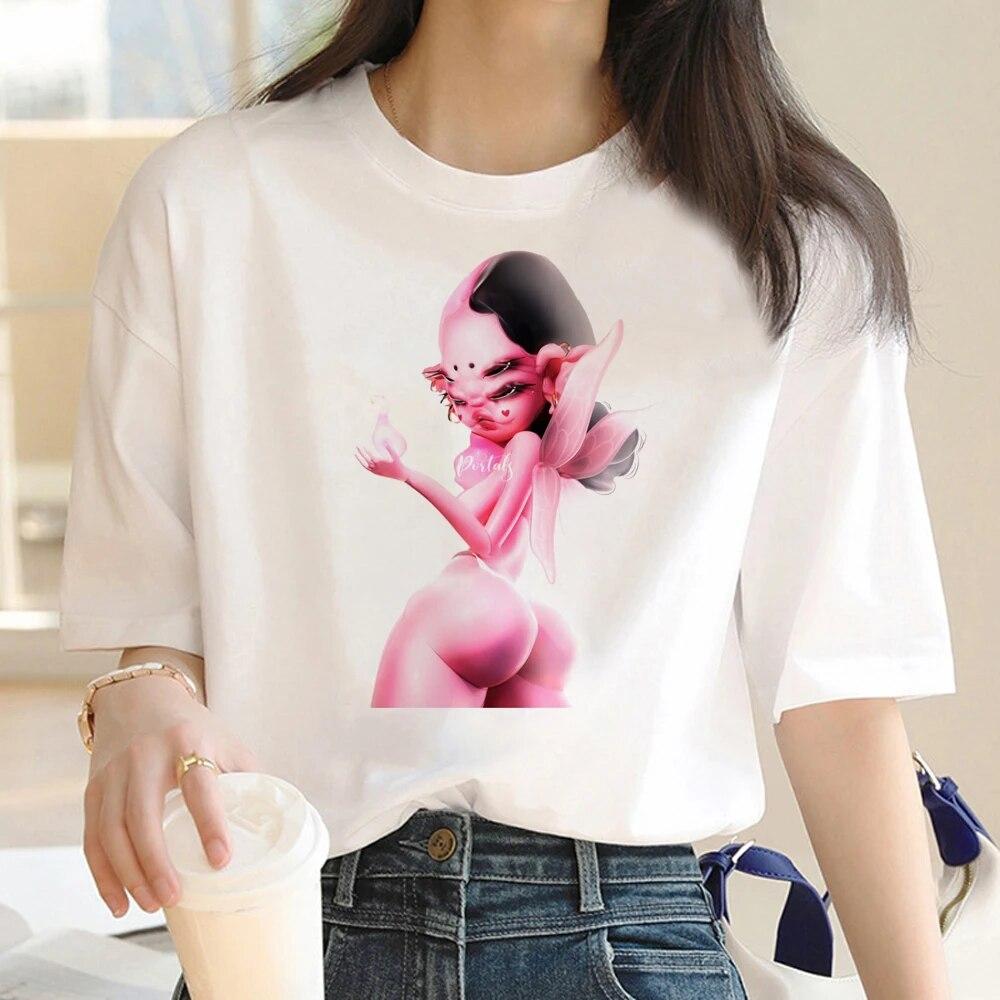 Melanie Martinez T-shirts Women Anime Tee Female Harajuku Clothes Unisex