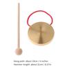 instrument Party Stage Chinese Folk Musical Gongs Drums Instrument Toy Copper Cymbals Hand Gong