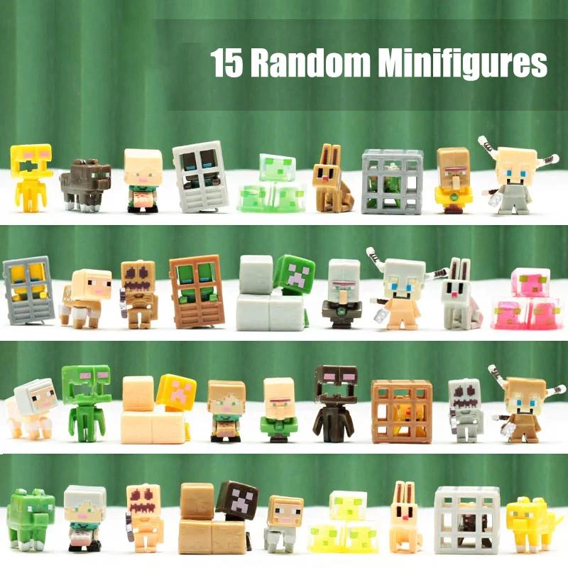 Magnetische Bausteine Mine World Magnetwürfel Wald Set für Junge Mädchen Kind Alter 3+ DIY Modell Kinder STEM Sensorisches Spielzeug Geschenk