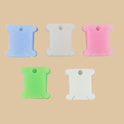 Transparent Plastic Embroidery Thread Organizer Board - Cross Stitch Tool & Accessory for Leftover Threads