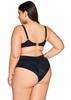 Half-cup Swim Bra Ava SK 313 Black Ava